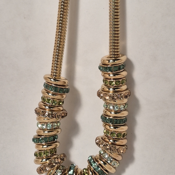 INC International Concepts Gold and Teal Necklace - Picture 11 of 11